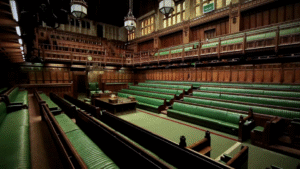 Empty House of Commons