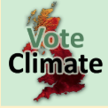 Old VoteClimate logo text green