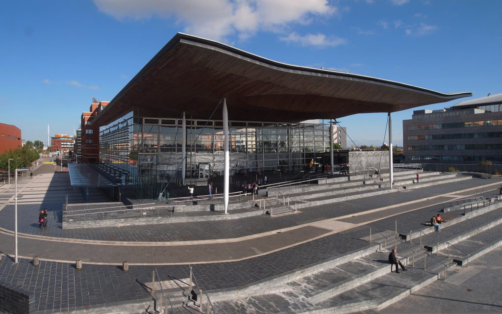 Senedd or Welsh Parliament, Cardiff Bay